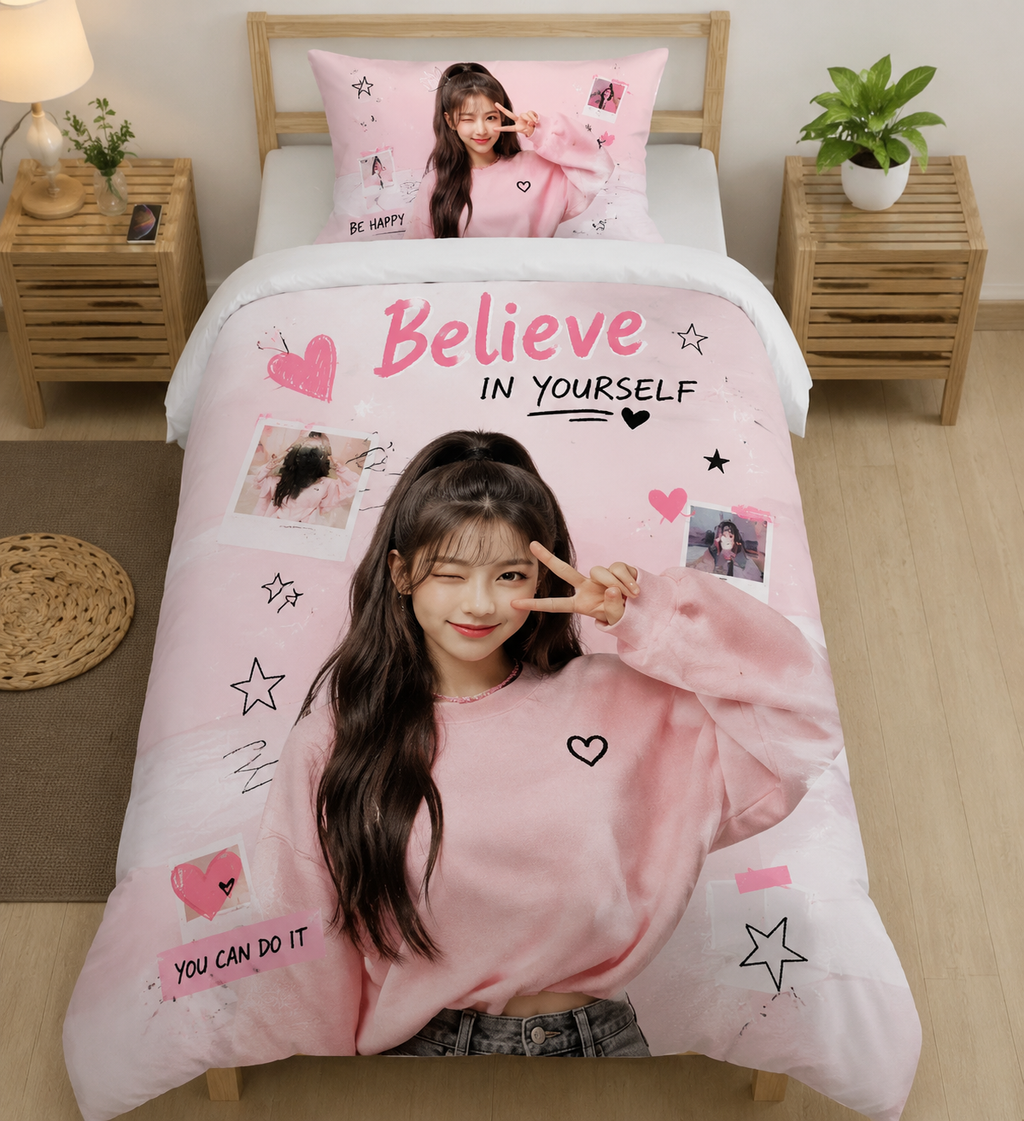 Tewgy Personalized %100 Cotton Blanket Bedding Set
We bring your imagination to life with Tewgy custom printed bedding sets.